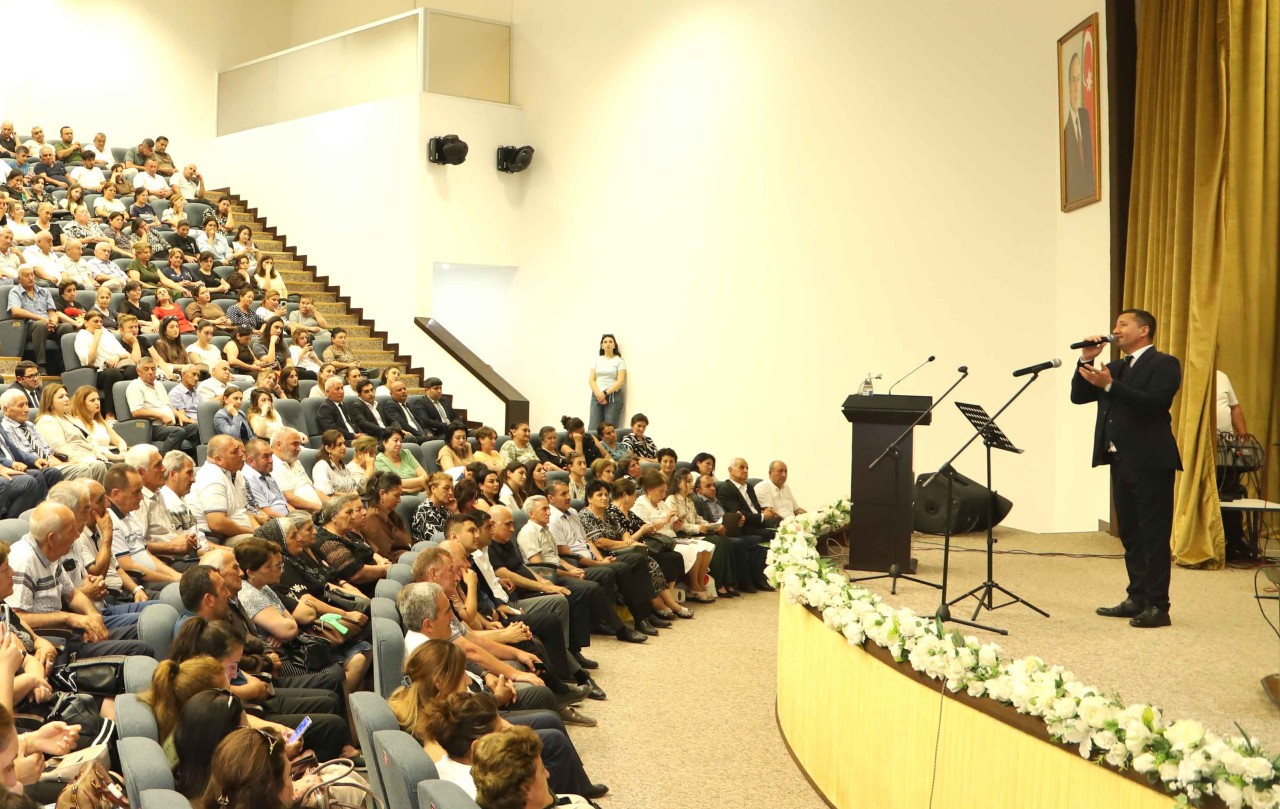 Ağstafada Səməd Vurğunun 120 illik yubileyi qeyd olundu - FOTOLAR